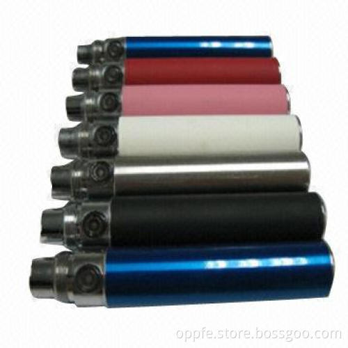 E-cigarette Rechargeable Battery with 650, 900 and 1,100mAh Capacity 72mm Length